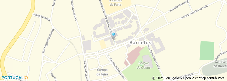 Mapa de 2º Cartório Notarial de Barcelos