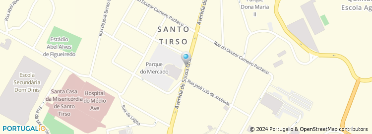 Mapa de 2º Cartório Notarial de Santo Tirso