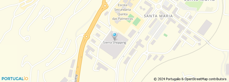 Mapa de 5 À Fil, Serra Shopping