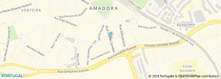 Mapa de A. Cardoso, Brindes e Bijutarias, Lda