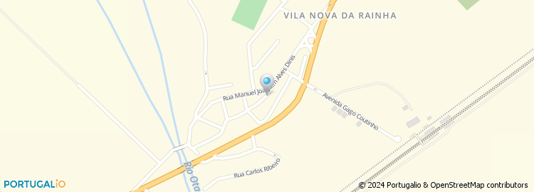 Mapa de A Casinha do Galito - Café Restaurante, Lda