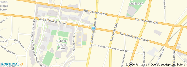 Mapa de A.Rodrigues & A.Sousa - Comércio de Vestuário, Lda