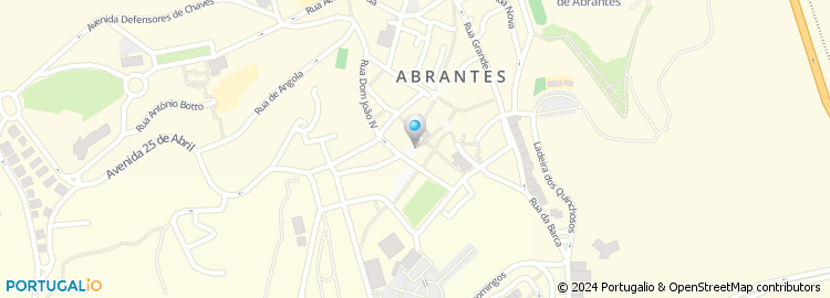 Mapa de Parque do Alto de Santo António