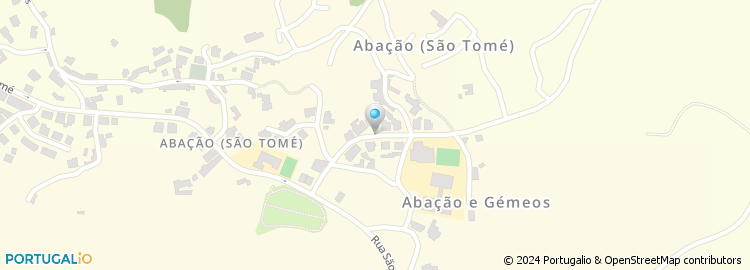 Mapa de agua Serra da Penha