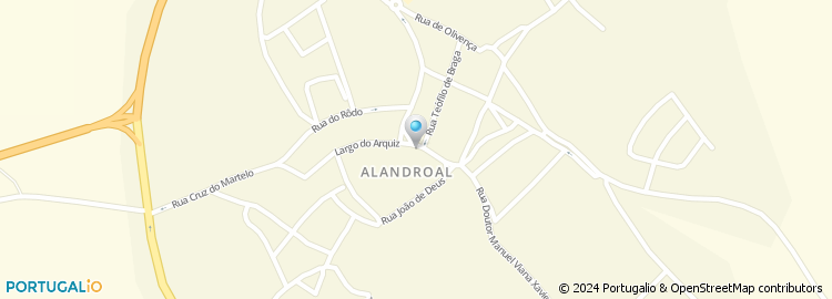 Mapa de Alandroperfil - Alumínios, Lda