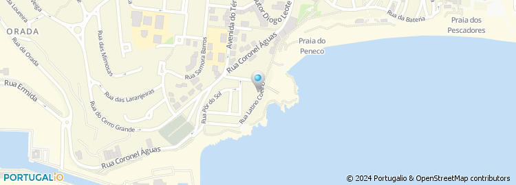 Mapa de Rua Latino Coelho