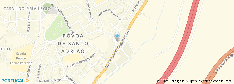 Mapa de Alcape - Fab. Portuguesa de Tampas Metalicas, Lda