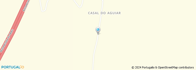 Mapa de Casal do Aguiar