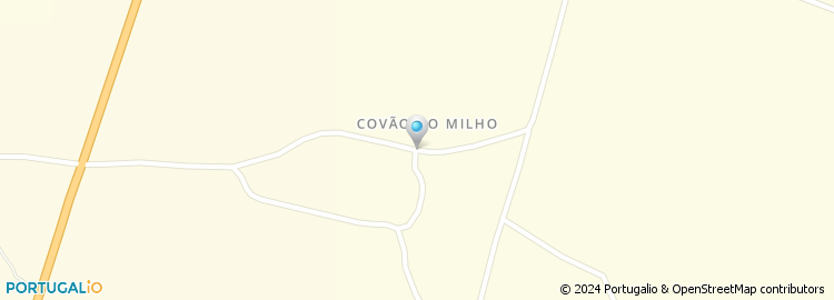 Mapa de Covão do Milho