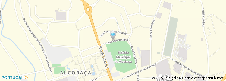 Mapa de Rua Mariano Pina