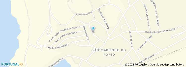 Mapa de Rua Sacadura Cabral