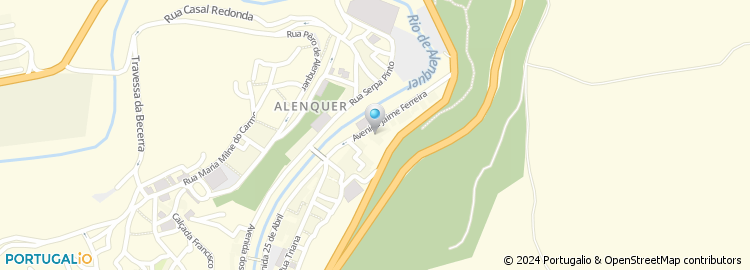 Mapa de Alensor Lda