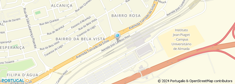 Mapa de Avenida José Cardoso Pires