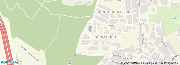 Mapa de Rua Quinta do Alexandrino