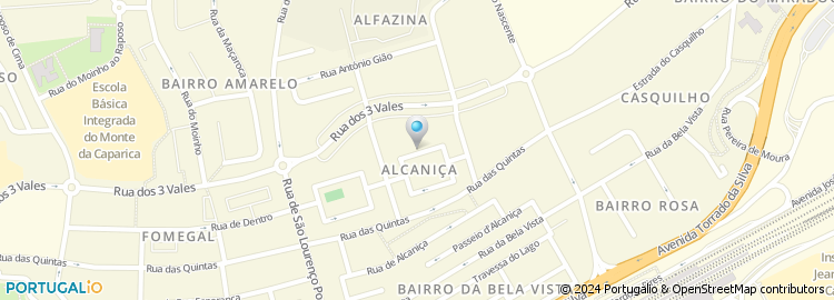 Mapa de Praça Mário Dionísio