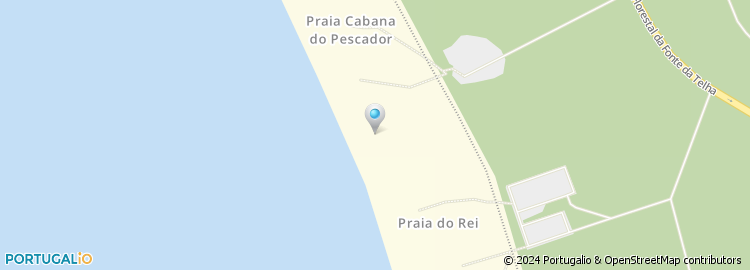 Mapa de Praia da Riviera