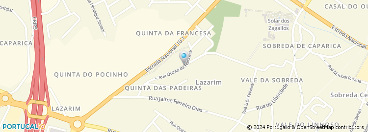 Mapa de Quinta da Adega