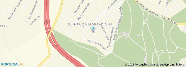 Mapa de Rua Adelina Fernandes