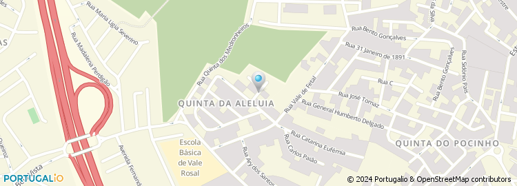 Mapa de Rua Alberto Aguiar