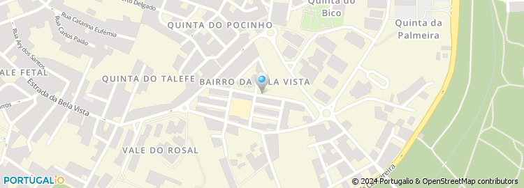 Mapa de Rua Capitães de Abril