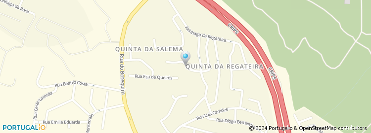 Mapa de Rua Cristóvão Falcão