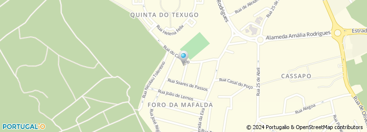 Mapa de Rua Cruz e Silva