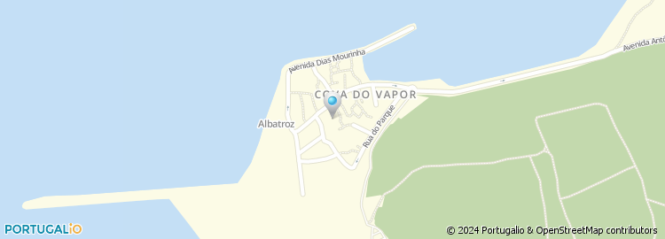 Mapa de Rua da Baia