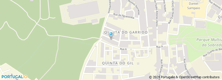 Mapa de Rua Damião de Góis