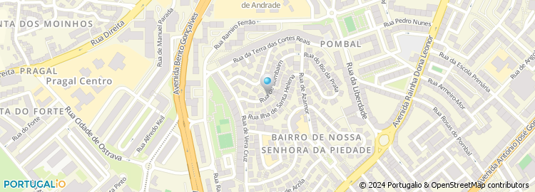 Mapa de Rua de Bombaim