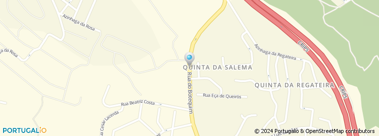 Mapa de Rua do Botequim