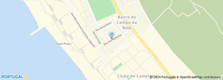 Mapa de Rua dos Escoteiros