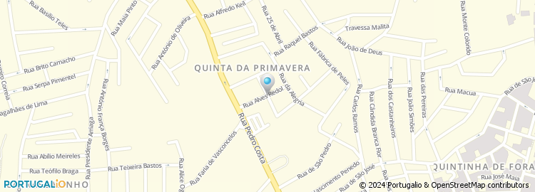 Mapa de Rua Egito Gonçalves