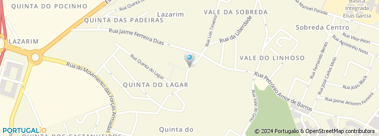 Mapa de Rua Josefina Livramento Nunes Rodrigues