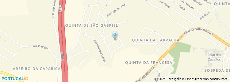 Mapa de Rua Lina Morgado