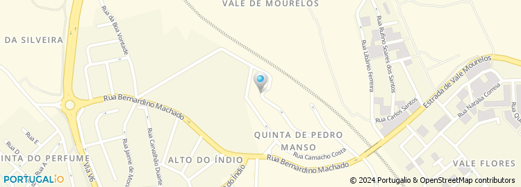 Mapa de Rua Luísa Barbosa