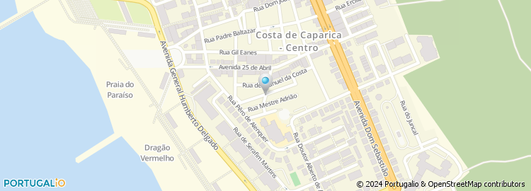 Mapa de Rua Mestre Salvador Catita