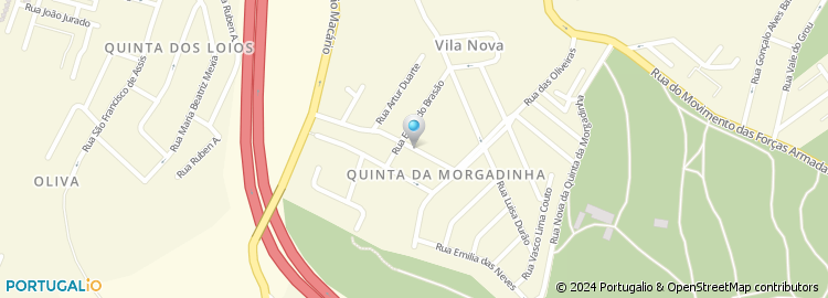 Mapa de Rua Paulo Renato