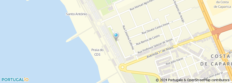 Mapa de Rua Pedro Leitão Matosa