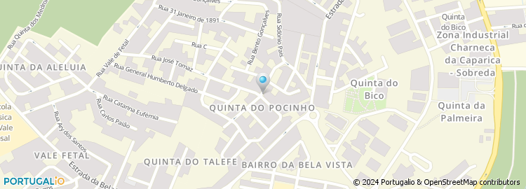 Mapa de Rua Quinta do Pocinho