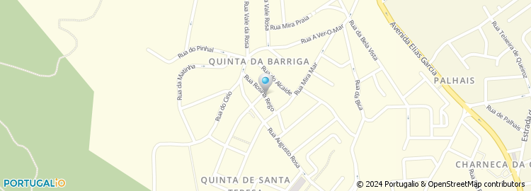 Mapa de Rua Rosina Rego