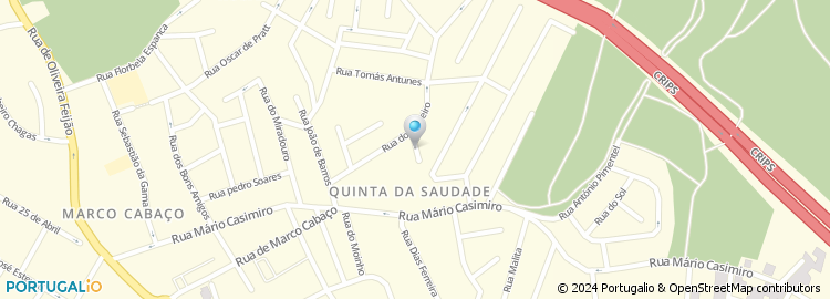 Mapa de Rua Semeão do Nascimento