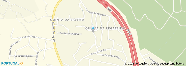 Mapa de Rua Simão Machado