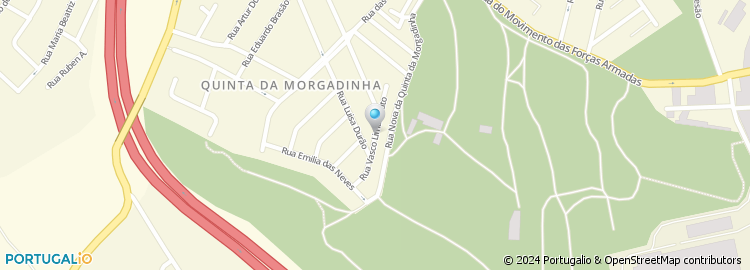 Mapa de Rua Vasco de Lima Couto