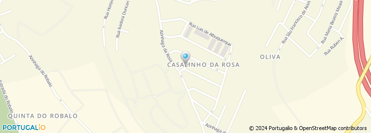 Mapa de Travessa Casalinho da Rosa