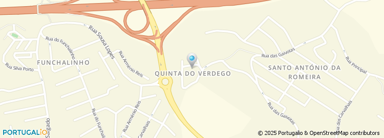 Mapa de Travessa Quinta do Verdego