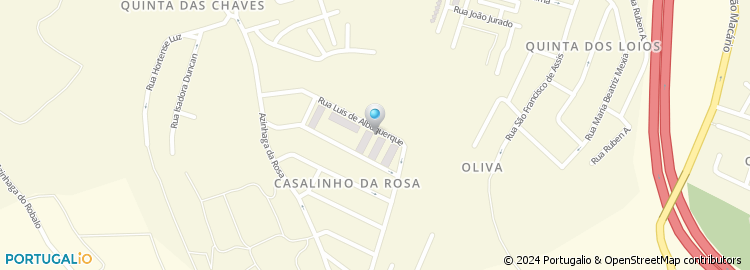 Mapa de Travessa Rui Pinto de Azevedo