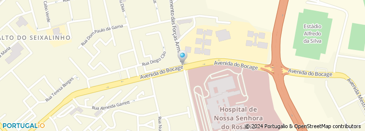 Mapa de Almerinda Alves Fernandes