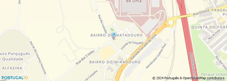 Mapa de Aluminios Negrão & Ferreira