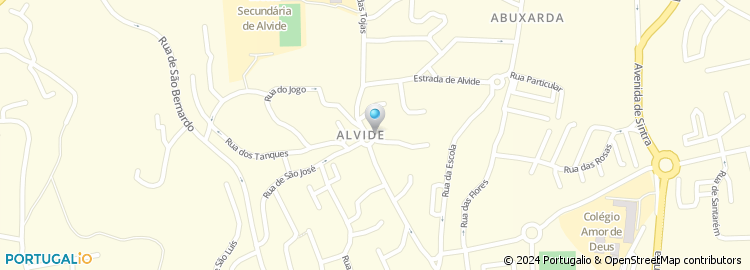 Mapa de Alvide Mais Alem, Lda