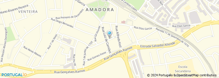 Mapa de Apartado 60008, Amadora